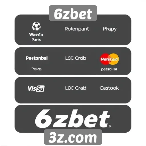 Métodos de pagamento disponíveis no 6zbet
